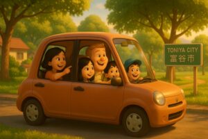 富谷市の理想的な一日のドライブコース