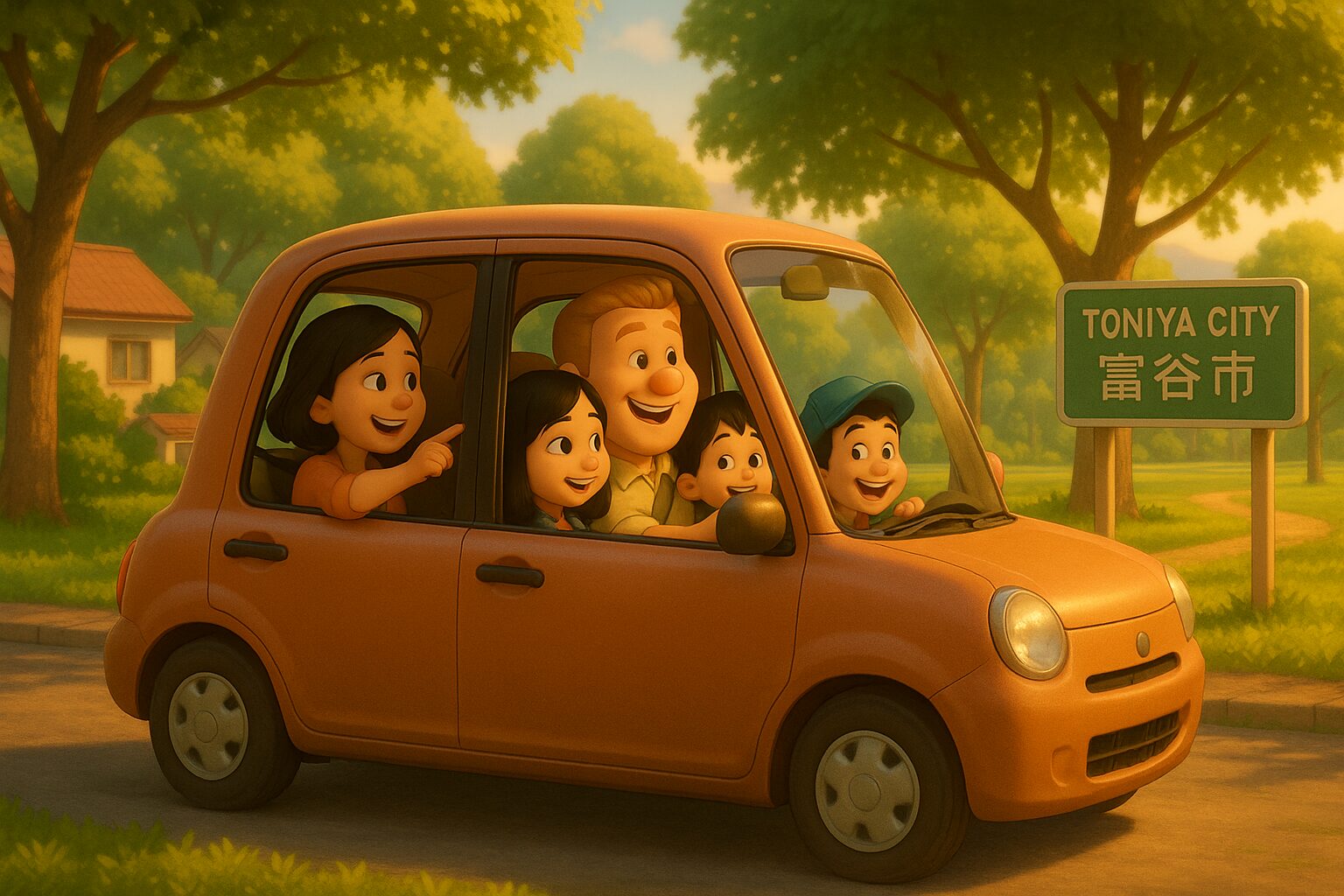 富谷市の理想的な一日のドライブコース